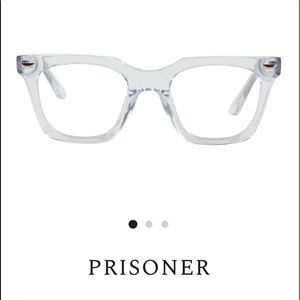 Valley eye wear prisoner clear glasses